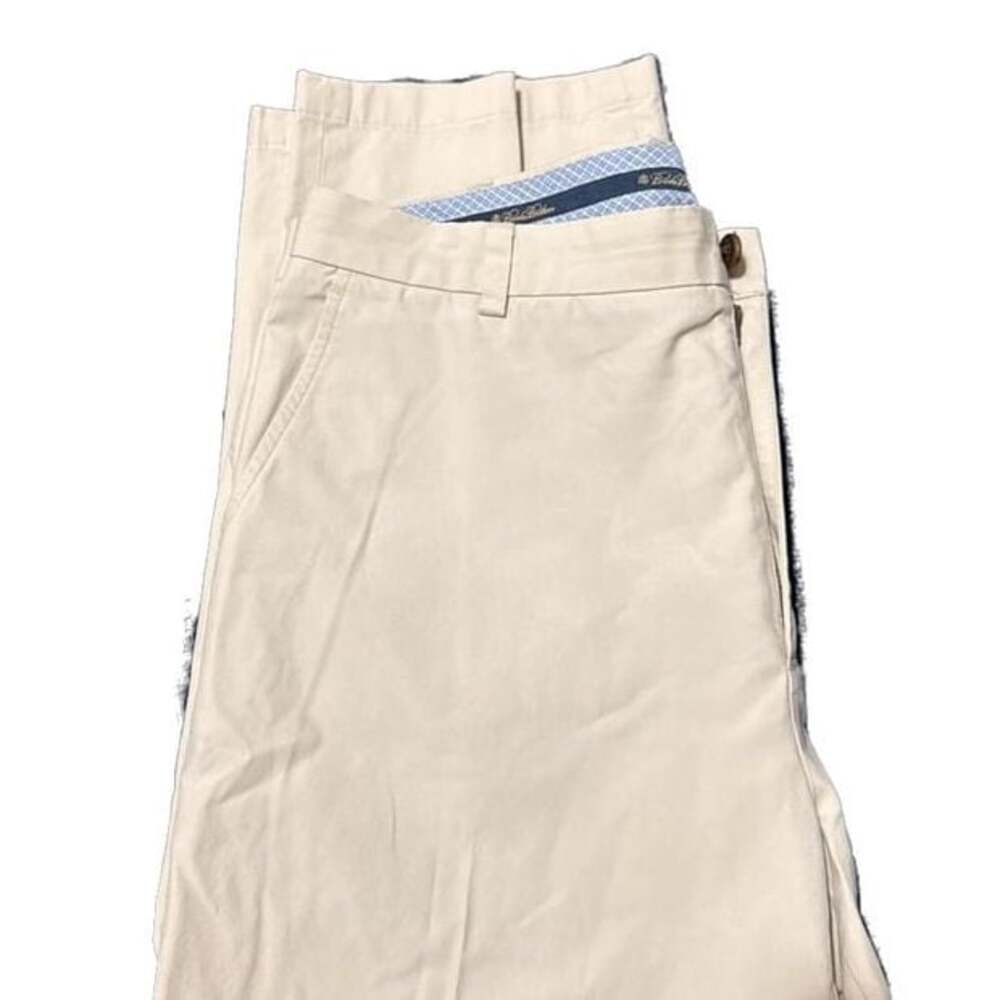 Clark Straight-Fit Stretch Supima® Cotton Poplin Chino Pants 36x30